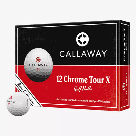 Callaway Chrome Tour X Retro Collection Golf Balls