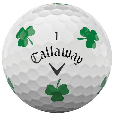 Callaway Chrome Tour Shamrock Truvis St. Patrick’s Day Golf Balls