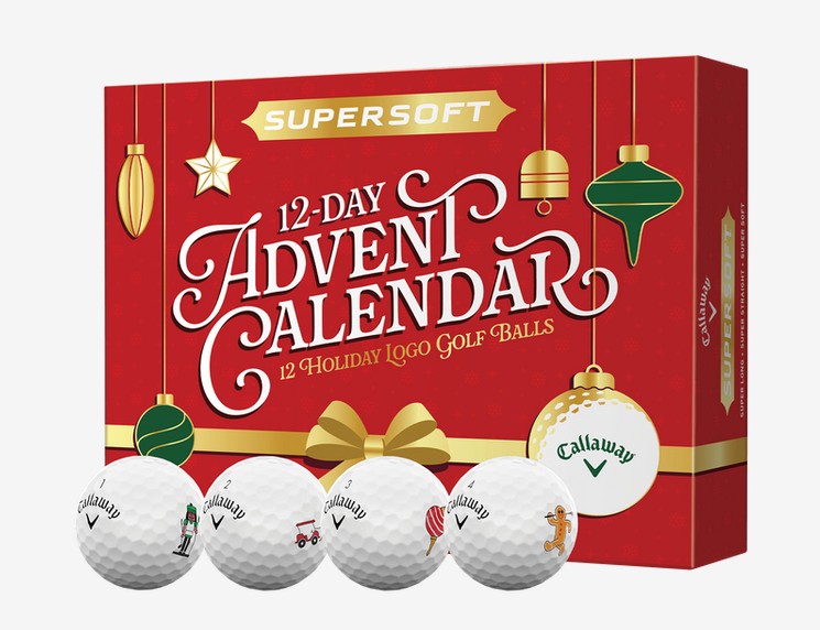 Callaway Supersoft 12-Day Advent Calenday Golf Balls