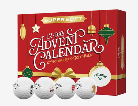 Callaway Supersoft 12-Day Advent Calenday Golf Balls