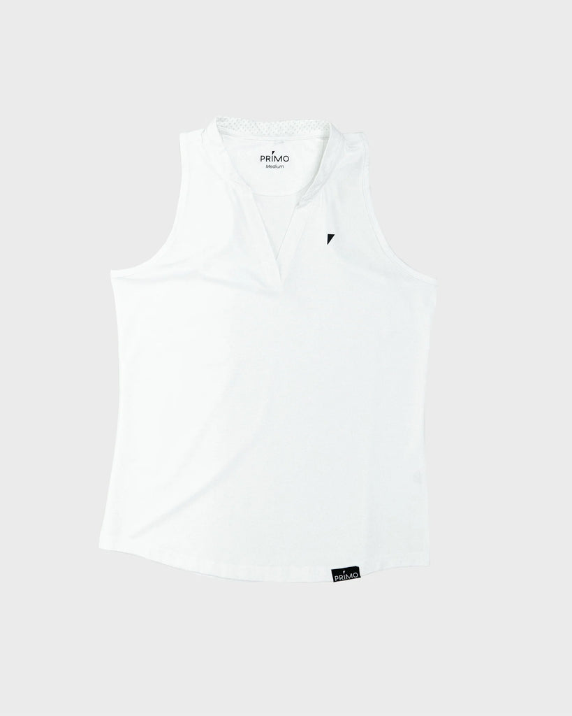 Primo Women's Sleeveless Blade Collar Polo