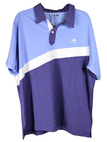 Adidas Junior's Climalite Angular Color Blocked Polo