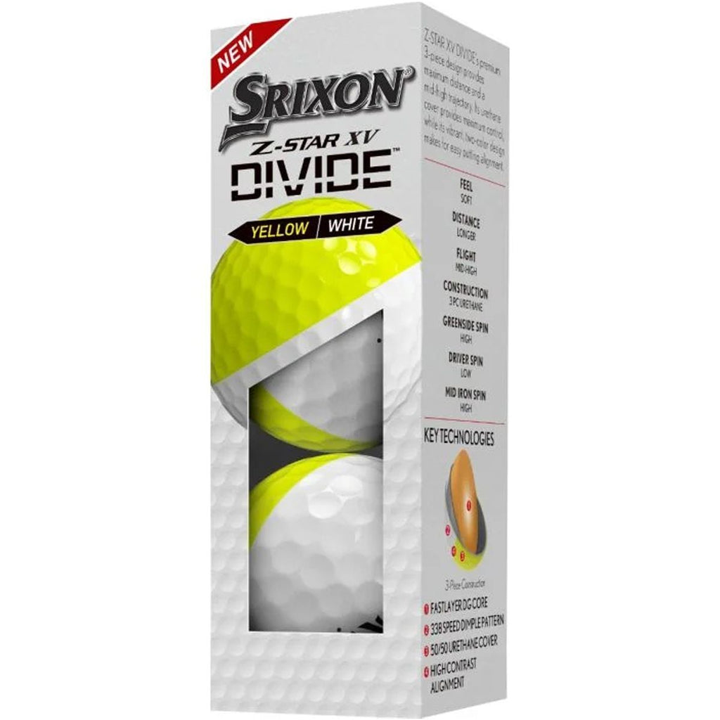 Srixon Z-Star XV Divide Golf Balls 2023