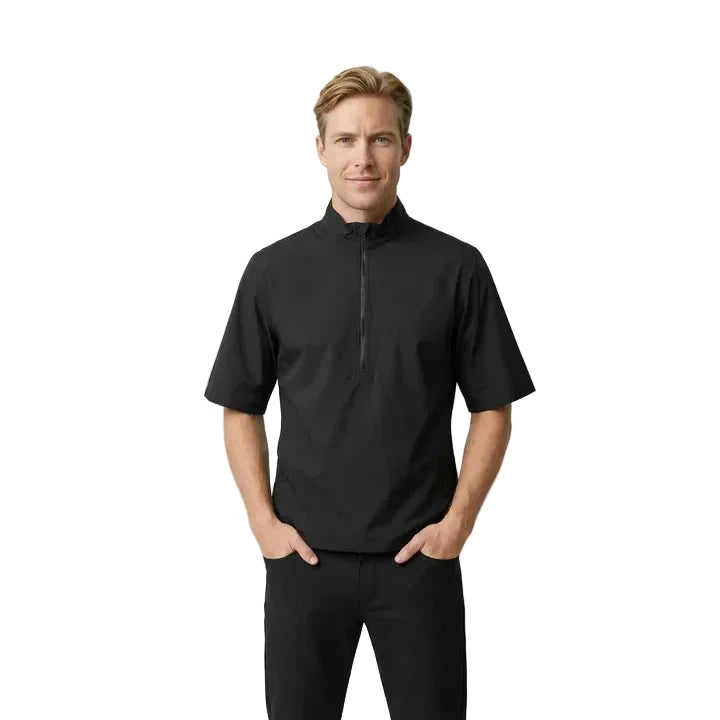 Sun Mountain Monsoon Short Sleeve Quarter Zip Rain Jacket