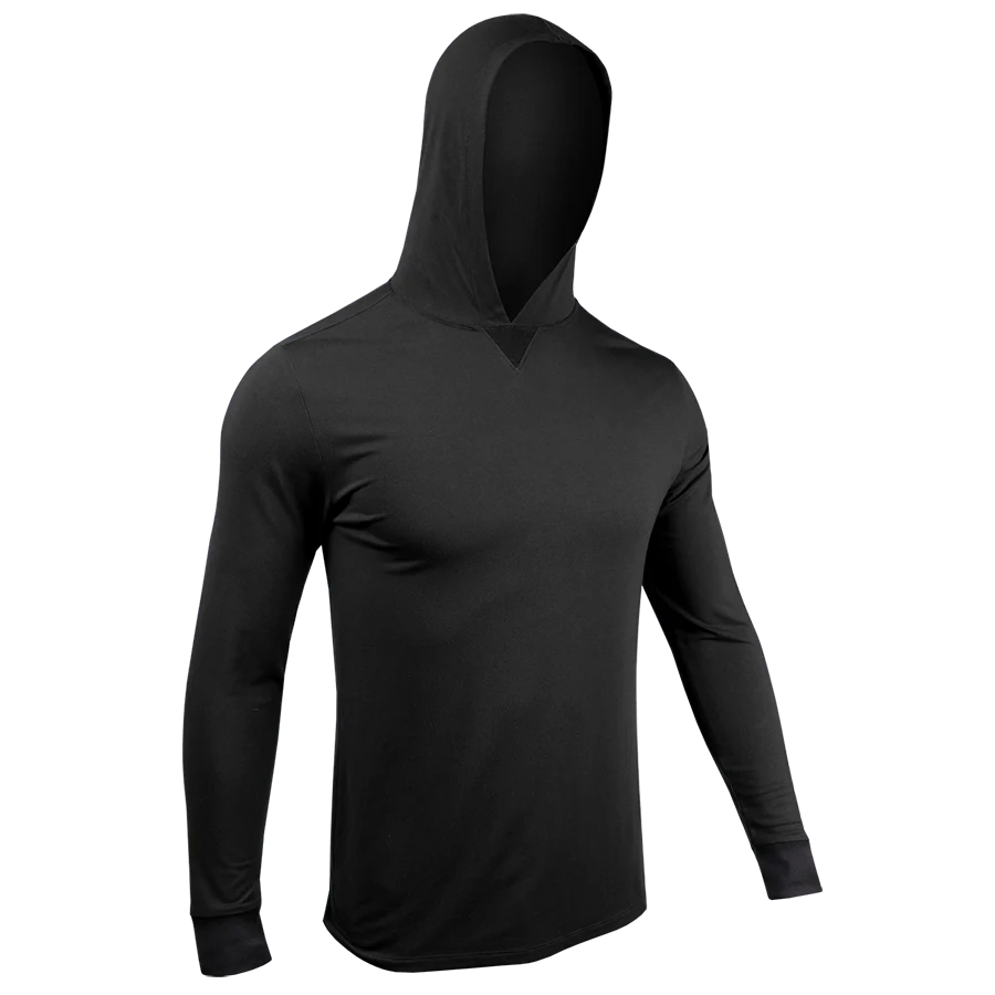 2UNDR Luxury Long Sleeve Hooded Tee