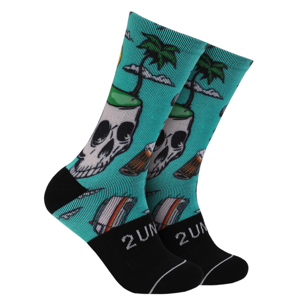 2 UNDR Flex Printed Crew Sock