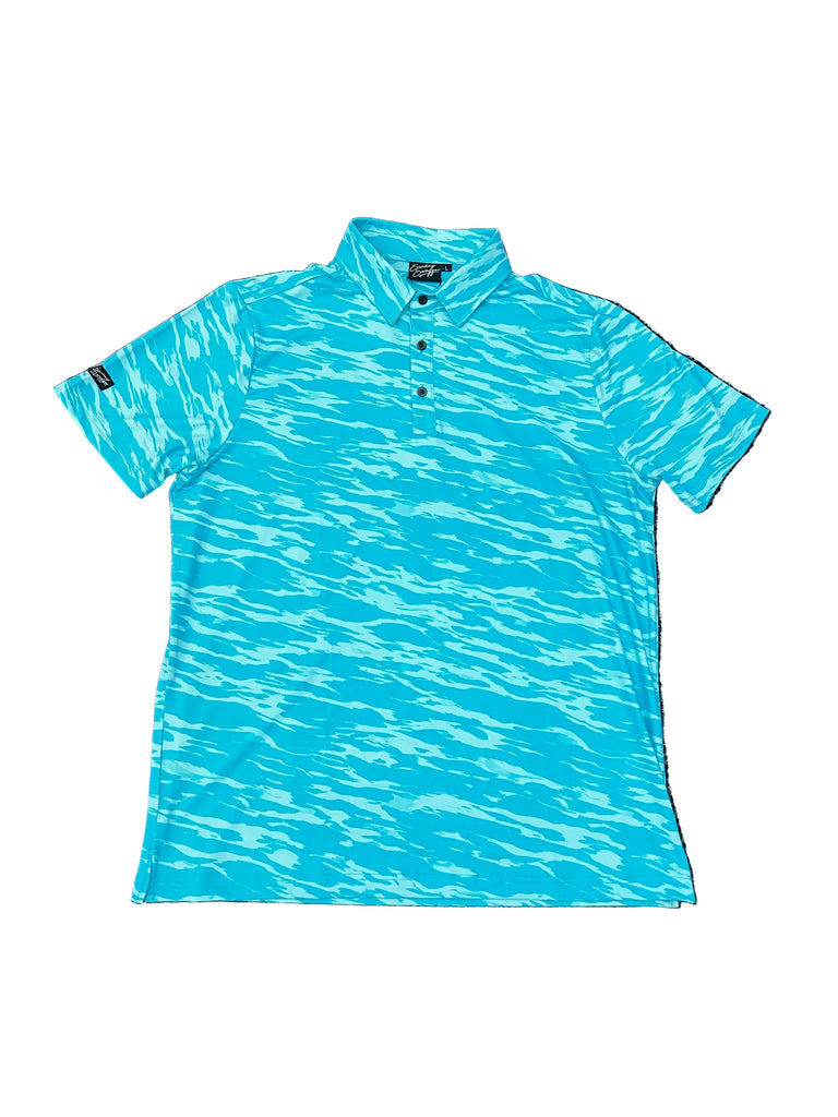 Sunday Swagger Wave Break Youth Polo