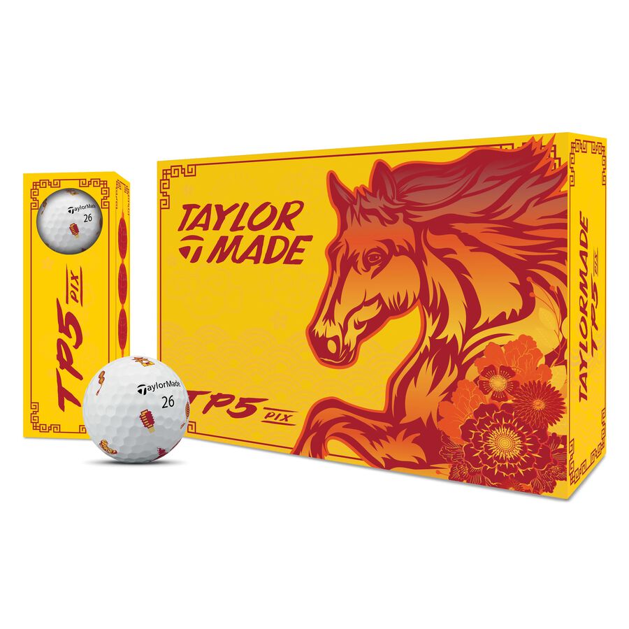 TaylorMade TP5/TP5x pix Lunar New Year Golf Balls