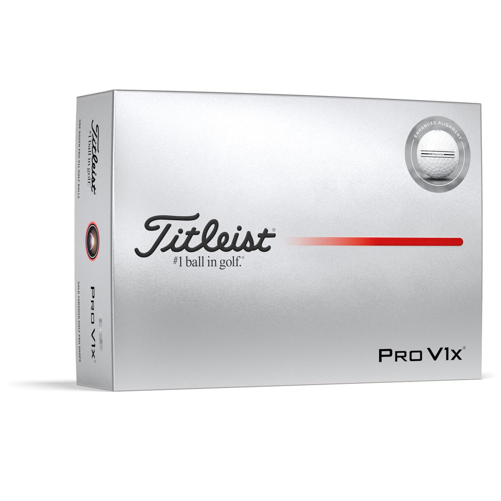 Titleist Pro V1x Enhanced Alignment Golf Balls 2025