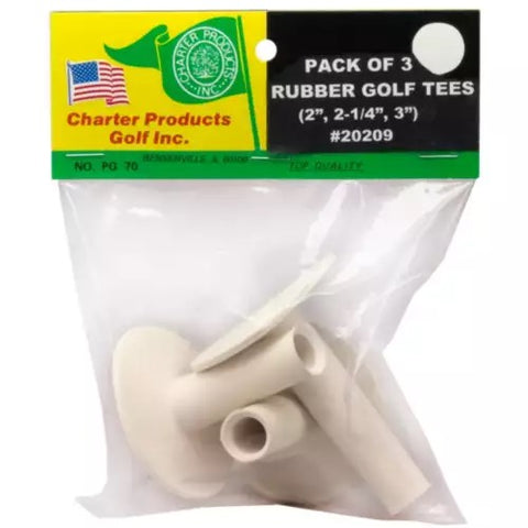 Charter Rubber Tees 3 Pack