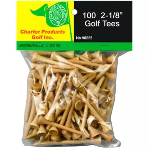 Charter Pro Slim Golf Tees 50 Pack 2 1/8"