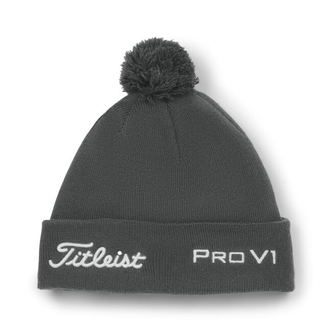 Titleist Tour Pom Pom Beanie Stocking Cap