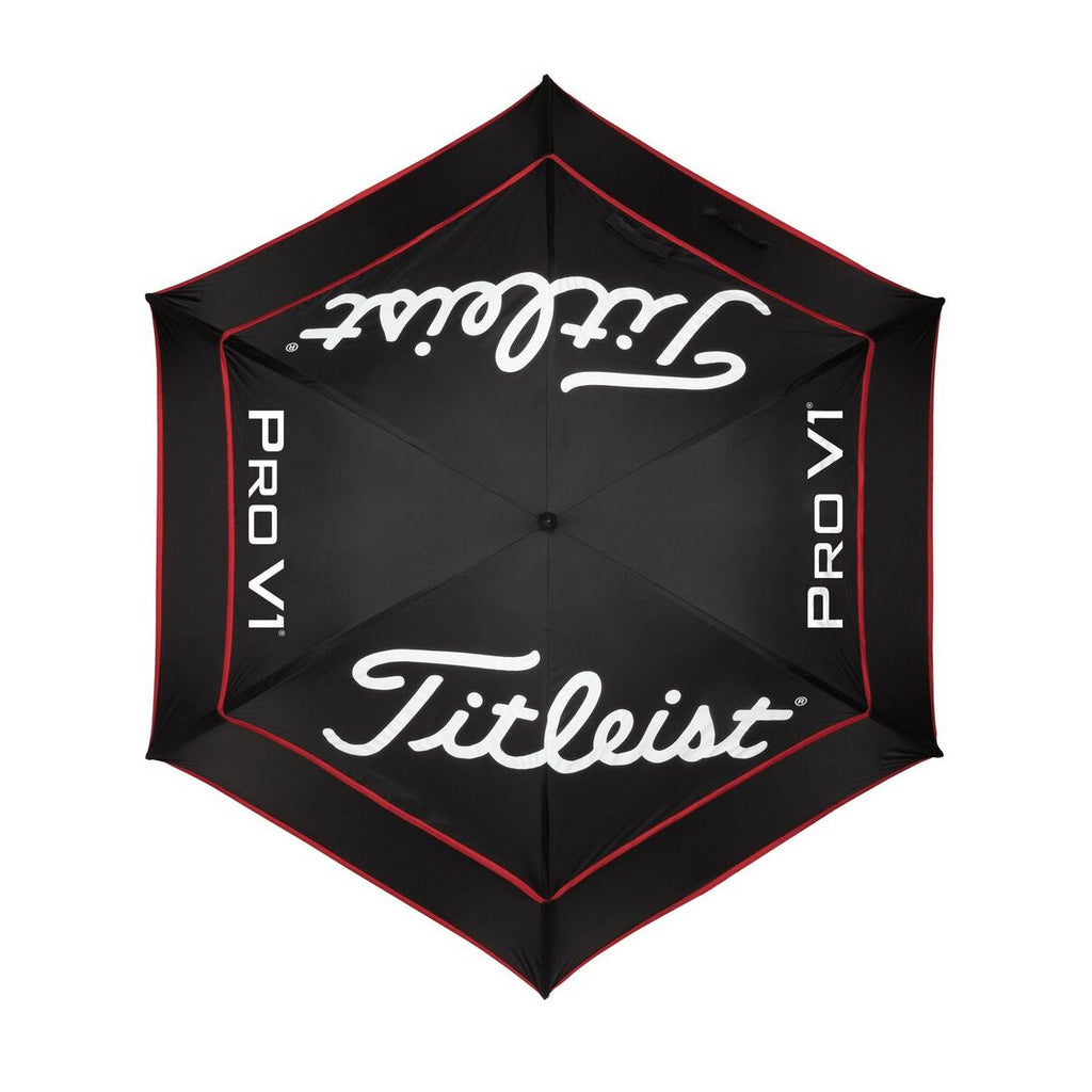 Mizuno 68 Tour Ventilé Double Canopy Golf Umbrella - Marine/Rouge Mizuno 68 Tour Ventilé Double Canopy Golf Umbrella - Marine/Rouge
